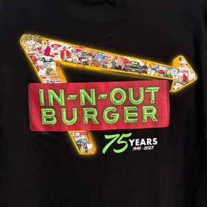 In-n-Out Burger Black T-Shirt Unisex Medium